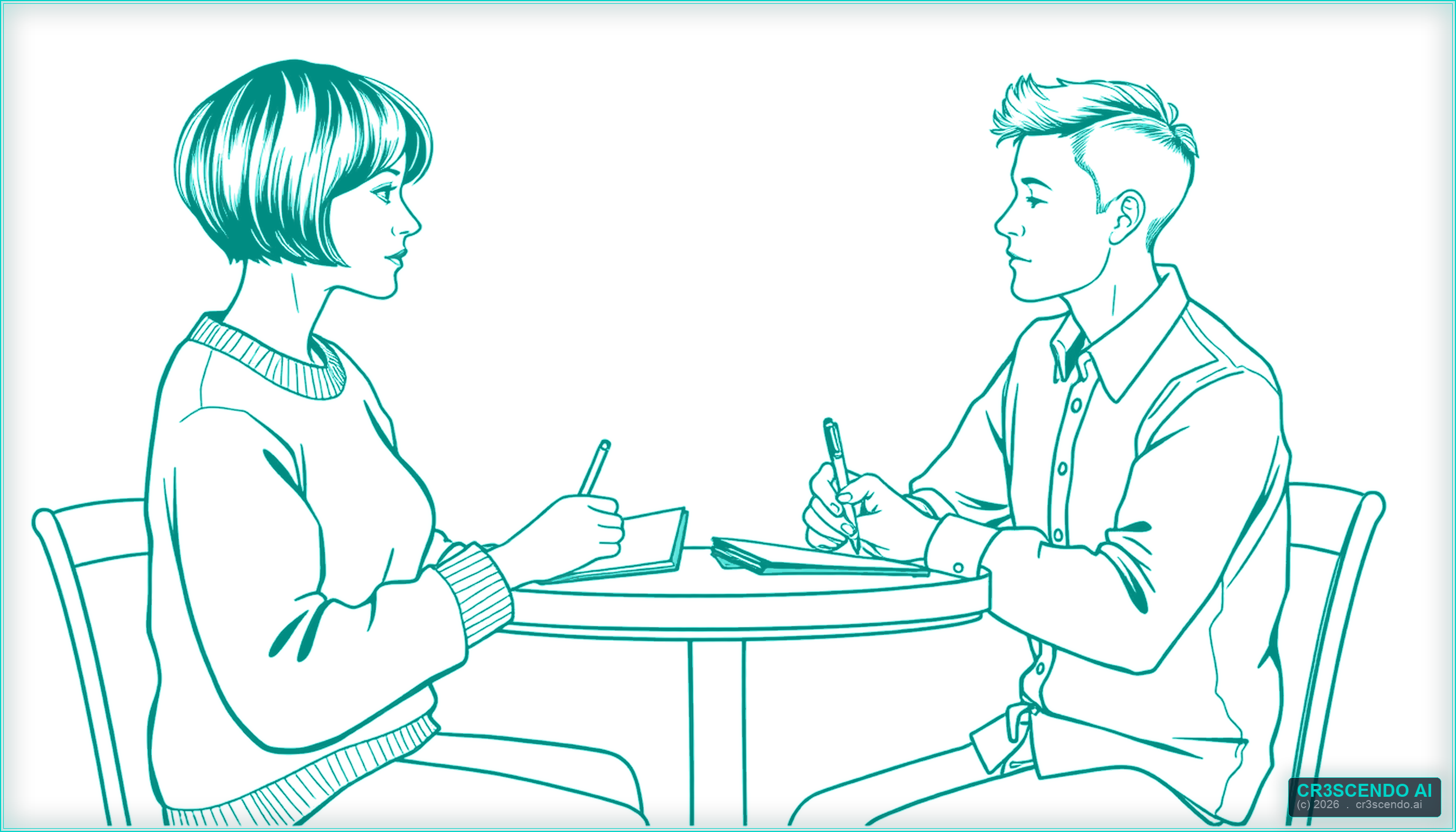 A founder fully present in their craft, talking to a customer, while a Digital Co-Founder silhouette in the background quietly handles forms, books, and operations.